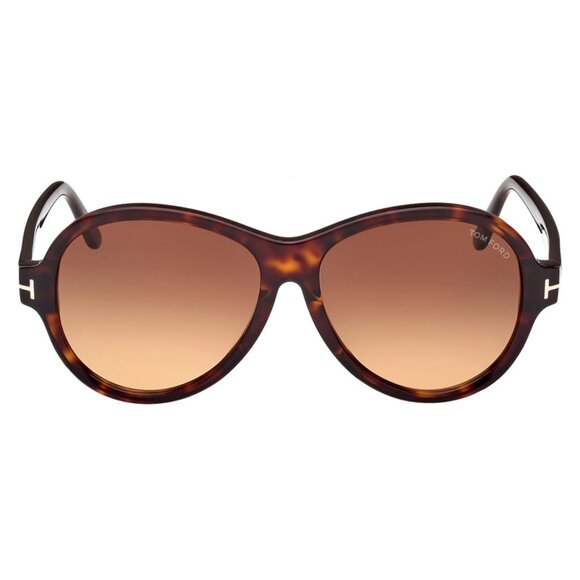 NEW TOM FORD OVERSIZED WOMEN SUNGLASSES - Picture 2 of 3